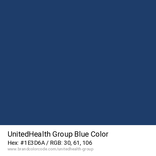 UnitedHealth Group's Blue color solid image preview