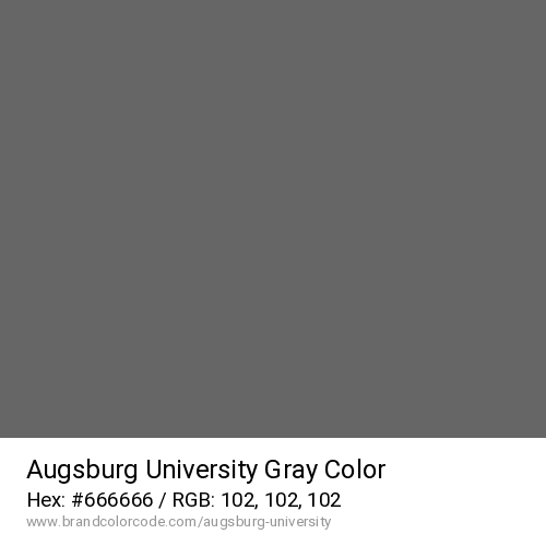 Augsburg University's Gray color solid image preview