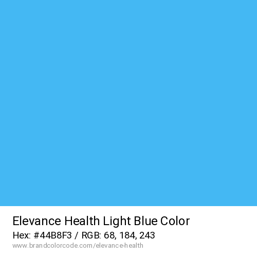 Elevance Health's Light Blue color solid image preview