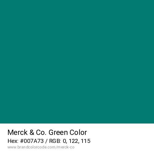 Merck & Co.'s Green color solid image preview