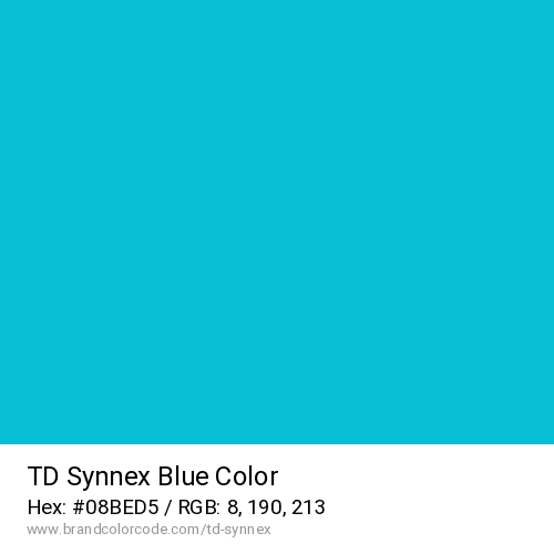 TD Synnex's Blue color solid image preview