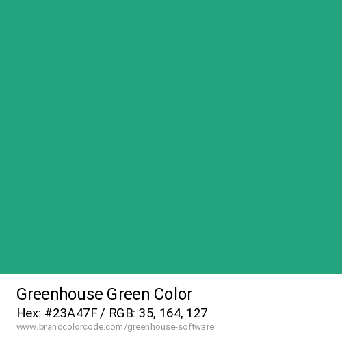 Greenhouse's Green color solid image preview