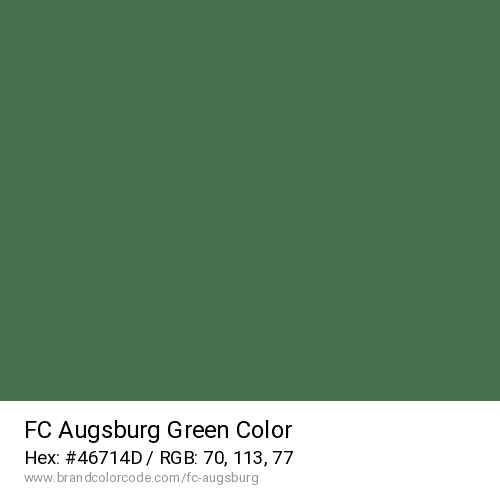 FC Augsburg's Green color solid image preview