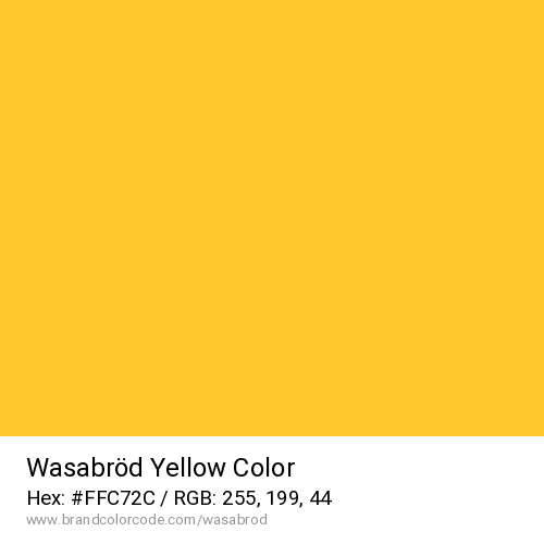 Wasabröd's Yellow color solid image preview