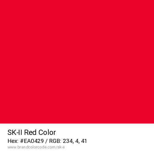 SK-II's Red color solid image preview