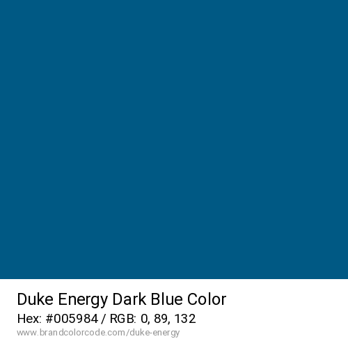 Duke Energy's Dark Blue color solid image preview
