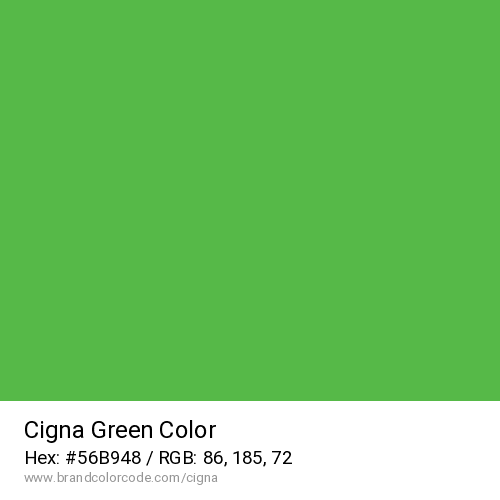 Cigna's Green color solid image preview