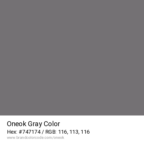 Oneok's Gray color solid image preview