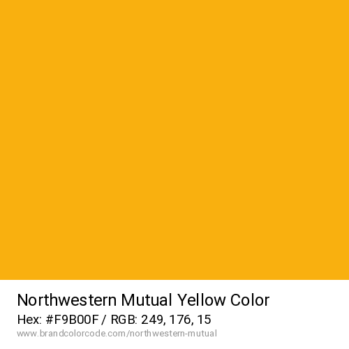 Northwestern Mutual's Yellow color solid image preview