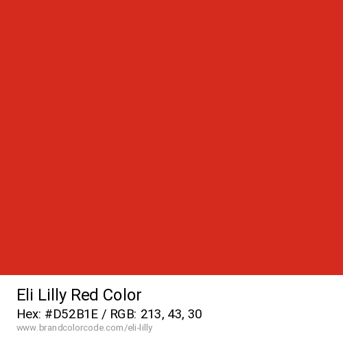 Eli Lilly's Red color solid image preview