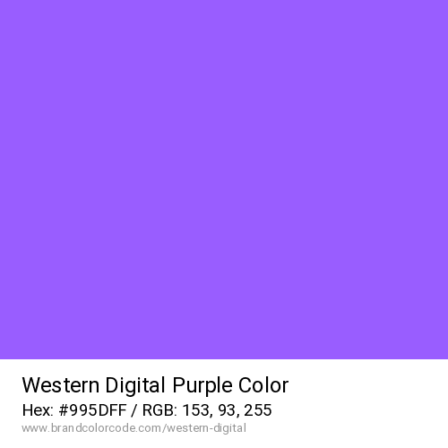 Western Digital's Purple color solid image preview