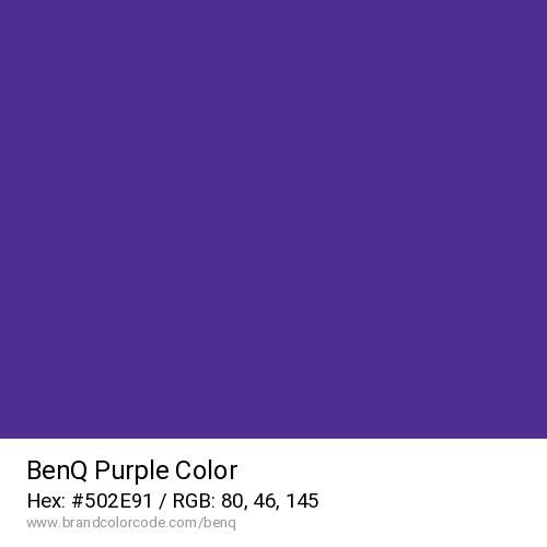 BenQ's Purple color solid image preview