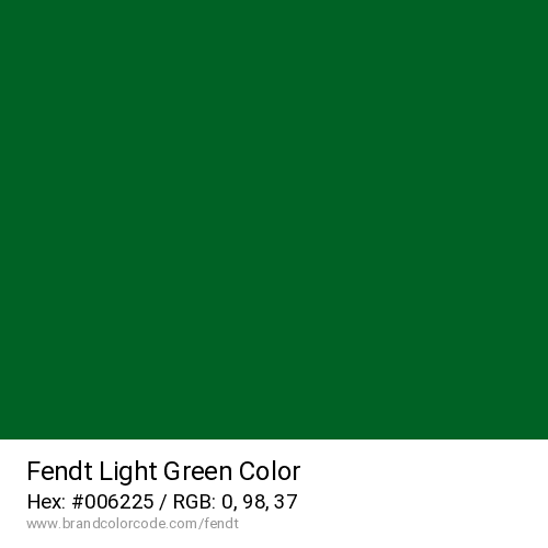 Fendt's Light Green color solid image preview