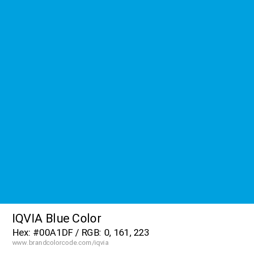 IQVIA's Aqua color solid image preview