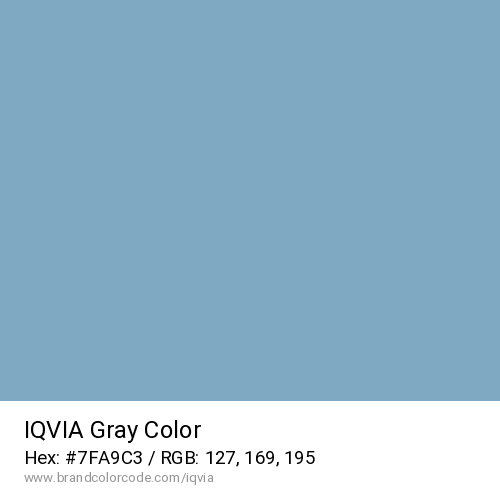 IQVIA's Gray color solid image preview