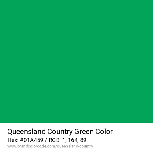 Queensland Country's Green color solid image preview