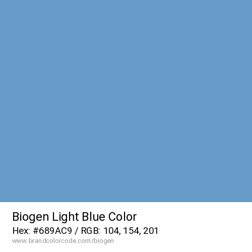 Biogen's Light Blue color solid image preview