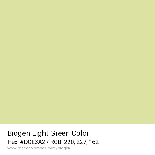 Biogen's Light Green color solid image preview