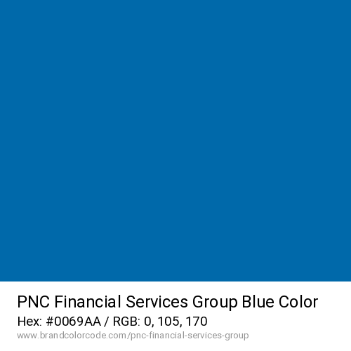 PNC Financial Services Group's Blue color solid image preview