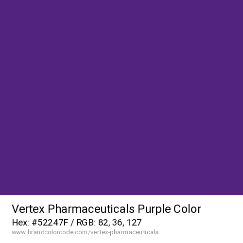 Vertex Pharmaceuticals's Purple color solid image preview