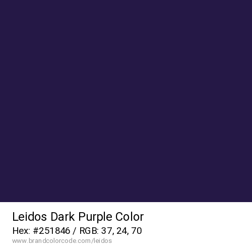 Leidos's Dark Purple color solid image preview