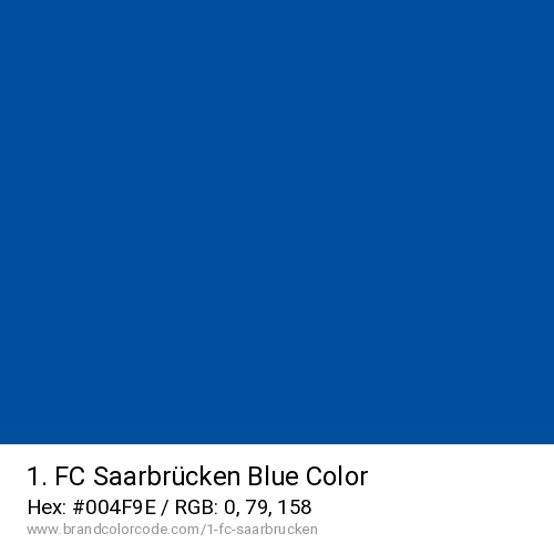 1. FC Saarbrücken's Blue color solid image preview