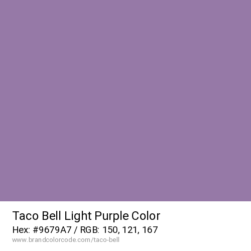 Taco Bell's Light Purple color solid image preview