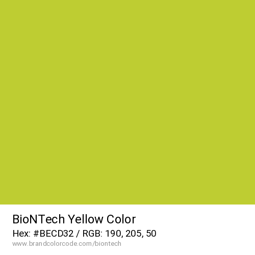 BioNTech's Yellow color solid image preview