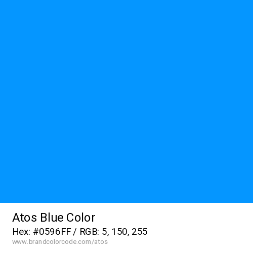 Atos's Blue color solid image preview