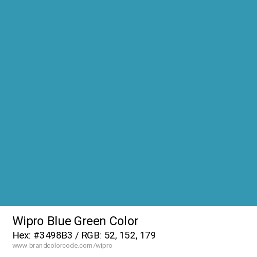 Wipro's Blue Green color solid image preview
