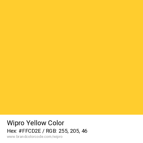 Wipro's Yellow color solid image preview