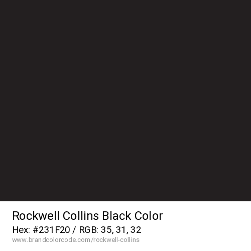 Rockwell Collins's Black color solid image preview