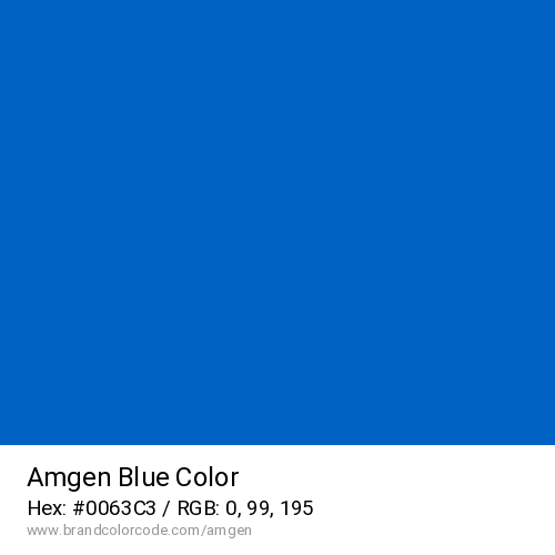 Amgen's Blue color solid image preview