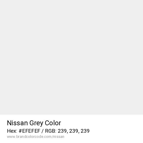 Nissan's Grey color solid image preview