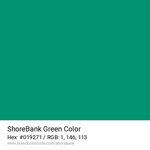 ShoreBank's Green color solid image preview