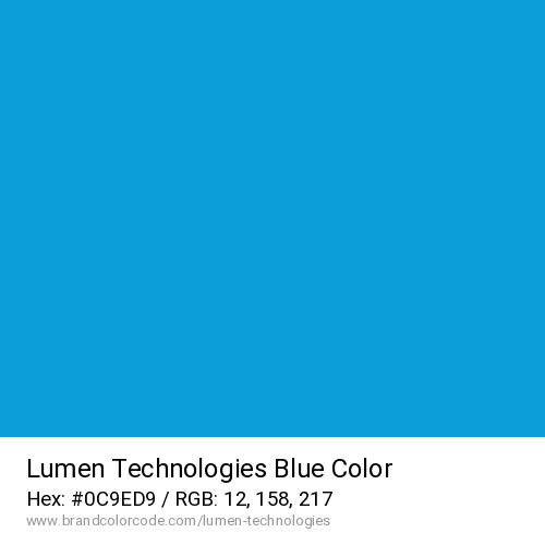 Lumen Technologies's Blue color solid image preview