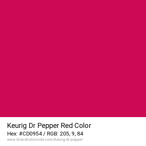 Keurig Dr Pepper's Red color solid image preview