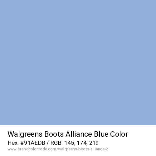 Walgreens Boots Alliance's Blue color solid image preview