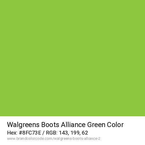 Walgreens Boots Alliance's Green color solid image preview