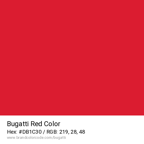 Bugatti's Red color solid image preview