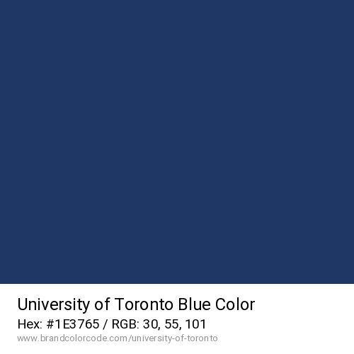 University of Toronto's Blue color solid image preview
