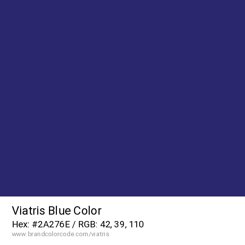 Viatris's Blue color solid image preview