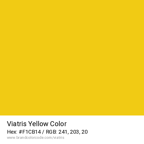 Viatris's Yellow color solid image preview