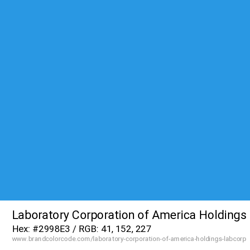 Laboratory Corporation of America Holdings (Labcorp)'s Blue color solid image preview