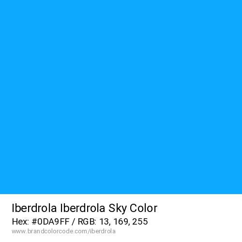 Iberdrola's Iberdrola Sky color solid image preview