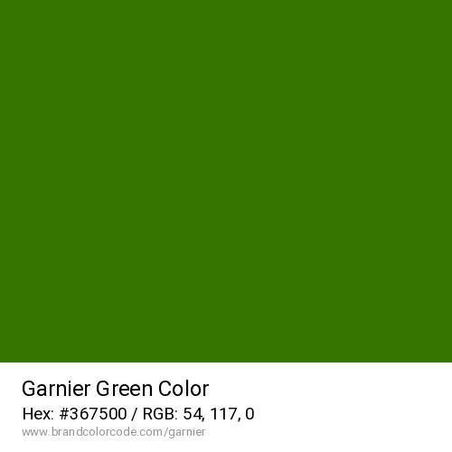 Garnier's Green color solid image preview