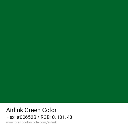 Airlink's Green color solid image preview