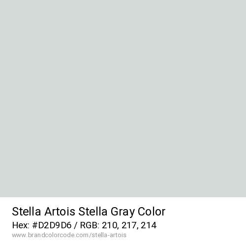 Stella Artois's Stella Gray color solid image preview