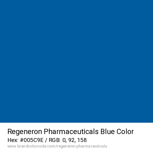 Regeneron Pharmaceuticals's Blue color solid image preview