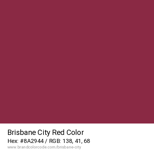 Brisbane City's Red color solid image preview